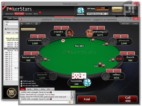 pokerstars casino download