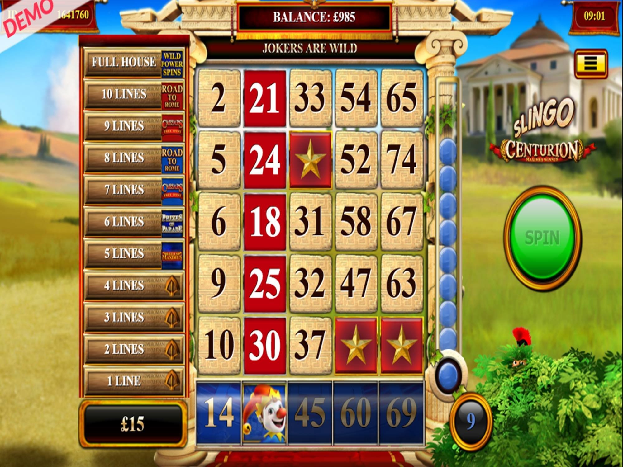 Slingo deluxe game Slingo deluxe game